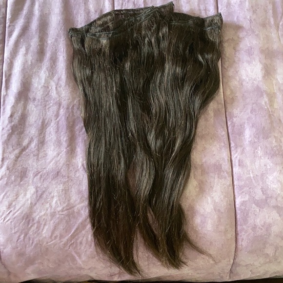 BellamiPiccolina 120g18”Dark Brown hair extensions - Picture 4 of 4